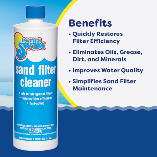 Image of In The Swim Liquid Sand Filter Cleaner - 2 Quarts