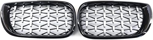 Miniatura 6 de GZYF Parrilla de riñón de parachoques delantero para BMW Serie 3 E46 4 puertas 2002-2005, 1 par