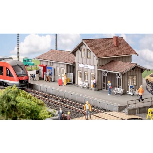 Noch 16268 décor ferroviaire HO train miniature et personnages de quai