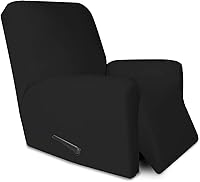 Vista 1 de PureFit Funda súper elástica para sofá reclinable con bolsillo, funda de sofá suave y antideslizante de elastano, lavable, protector de muebles