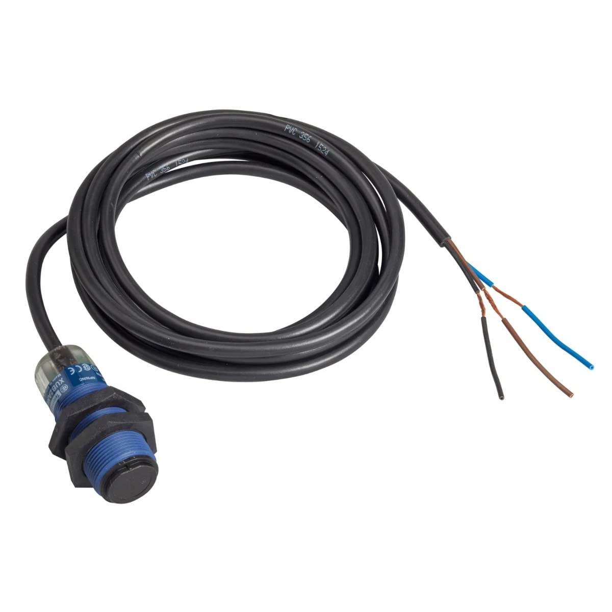 Schneider XUB5ANBNL2 XUB-Optoe. Sensor, light button, Sn 0.6m, 12-24 V DC, 2 m cable