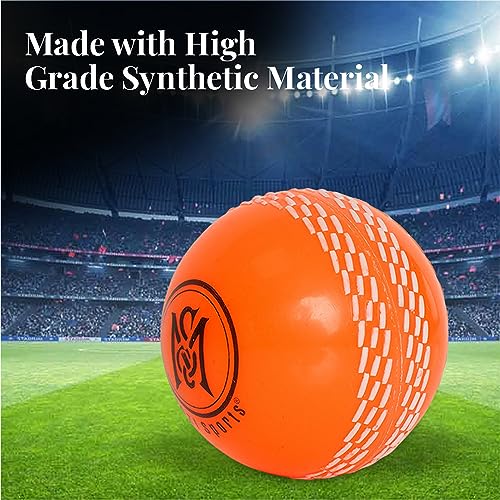 Mozi Sports Wind Cricket Balls - Indoor & Outdoor Soft Training Cricket Balls for Skills Coaching Practice - Image 3