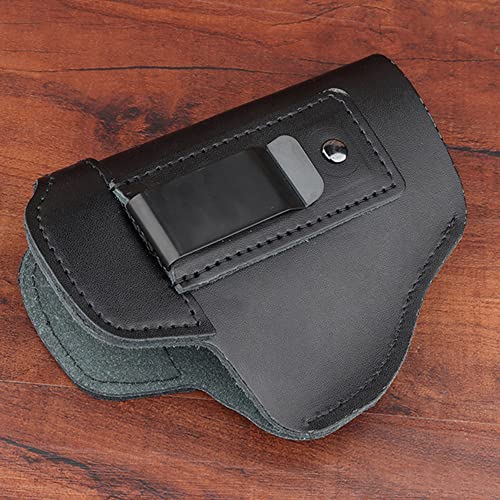 Gun Holsters, Genuine Leather Holster For Pistols, Universal Airsoft Right/Left, Iwb/Owb 9Mm Holsters For Concealed Carry - Holster Fits Glock 17,19,26,43, M&P Shield And Similar Handgun (Left Hand) #TOP5