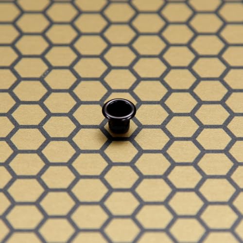 Image of KYDEX Thermoform Sheet - (Honeycomb Camo) - (Liquid Metal) - (Gold /Black) - (8in x 12in) - (1 Sheet) - (for Holster Making, Cosplay, Hobby) - (USA Made)