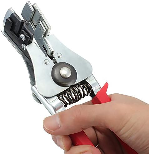 Electronix Express Automatic Wire Stripper for 8-22 Gauge Wire, Red