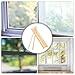 Ciieeo 10pcs Wooden Molding Trim for Windows DIY Decorative Window Trim Edging Natural Finish for Screens and Curtain Tie Backs Sides and Versatile Home Decor