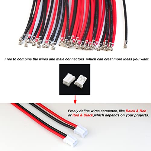 Kit conector JST PH 2.0 20 pzas cable 21cm 22AWG miniatura 3