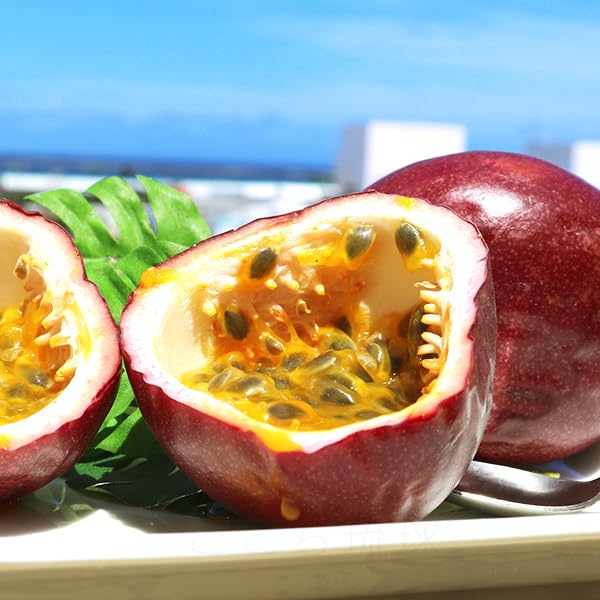Amazon.co.jp: パッションフルーツ1kg(10～20玉）（沖縄産）ご