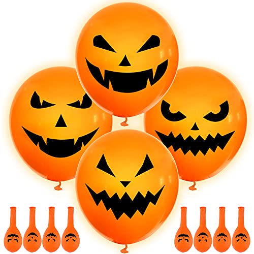 Halloween Light Up Round Balloons