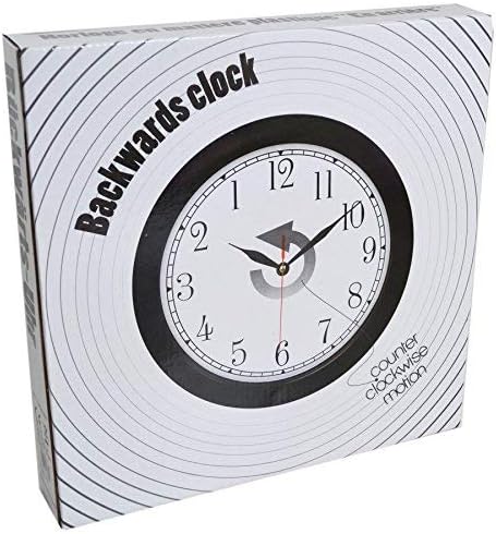 Viceni 79/3174 Backward Counterclockwise Wall Clock
