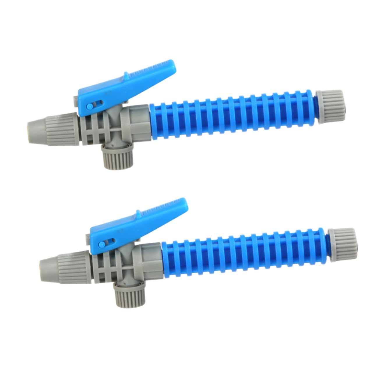 VICASKY 3sets 2pcs Ergonomic Spray Nozzles with Non Slip Handle Durable Plastic Sprayer Replacement for Garden and Agricultural Use Fits Standard Hose Random Color 2pcs*3