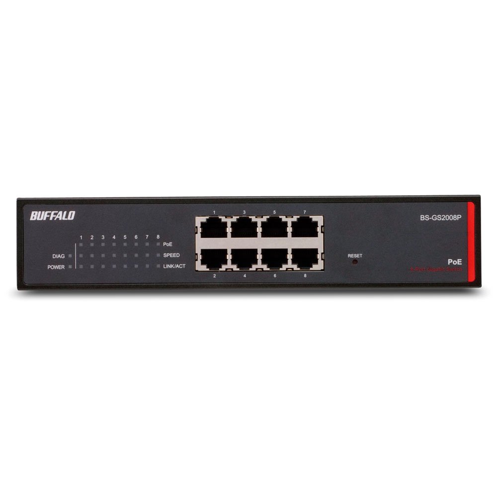 Buffalo PoE Smart 8 Port Business Switch (BS-GS2008P): Network