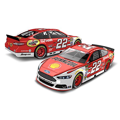 Lionel Racing Joey Logano #22 Shell-Pennzoil Red 2015 Ford Fusion NASCAR 1:64 Scale Diecast Car