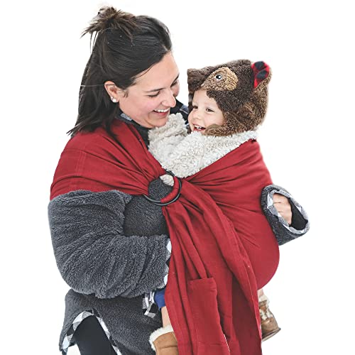 Image of Nalakai Luxury Ring Sling Baby Carrier, Soft Linen Blend Baby Sling, Baby Wrap, Wear Your Little One Close to Your Heart, Comfort, Style