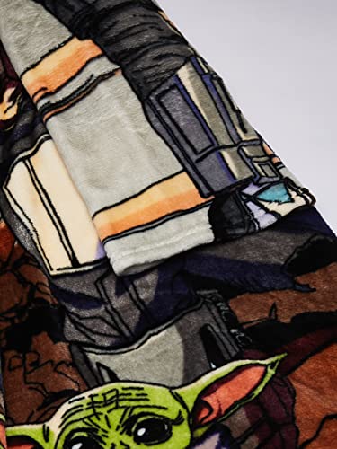 Northwest Star Wars: The Mandalorian Comfy Mando Youth Silk Touch Comfy Throw Blanket With Sleeves, 48" X, 48" #TOP2