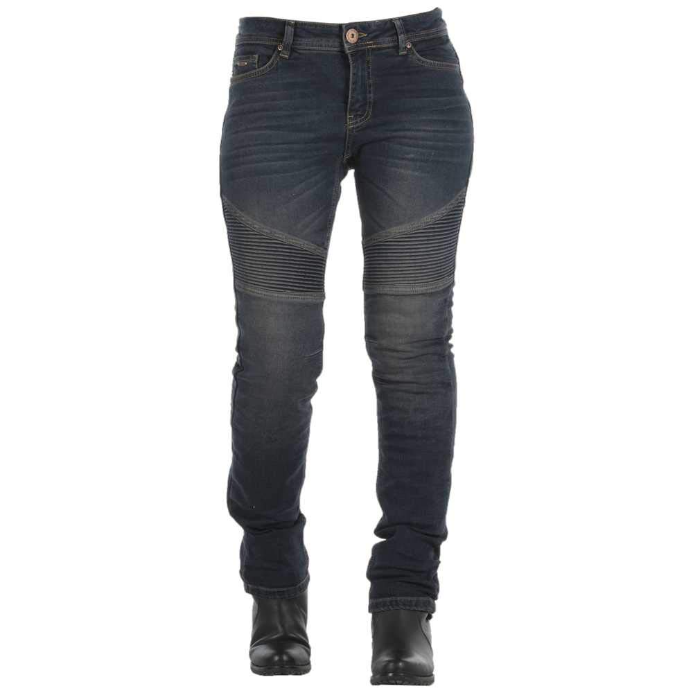Overlap Imola Jeans Femme Homologué Route, Gris/Bleu, Taille 24