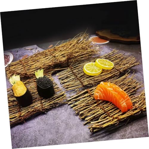 Set de 3 platos estilo japonés para sushi miniatura 7