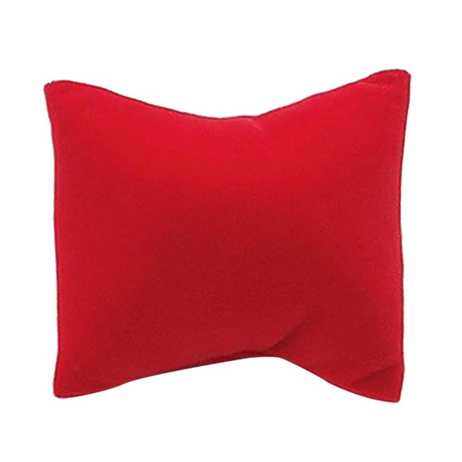 10pcs Watch Display Pillow Velvet Jewelry Showcase For Bracelets Bangles for Watch(Red)