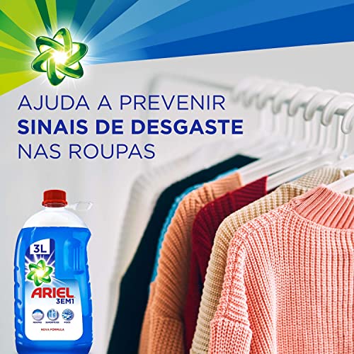 Detergente Líquido Ariel Multiusos 3 em 1 - 3L