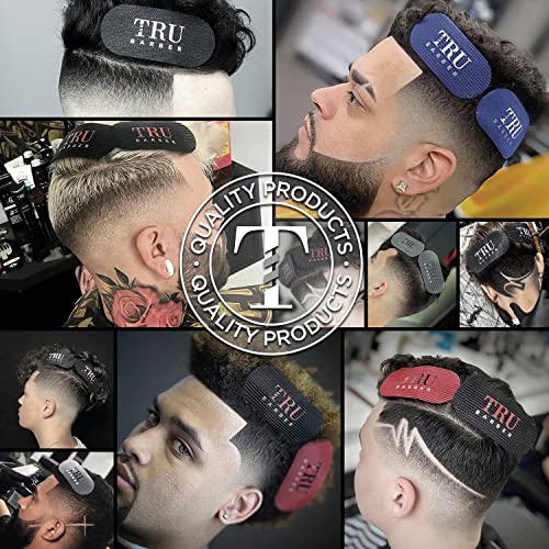 Pinzas para cabello TRU BARBER Hair Grippers 2 piezas Negro miniatura 6