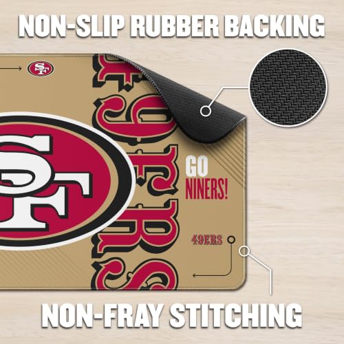 Image of YouTheFan NFL San Francisco 49ers Gameday Mouse Pad