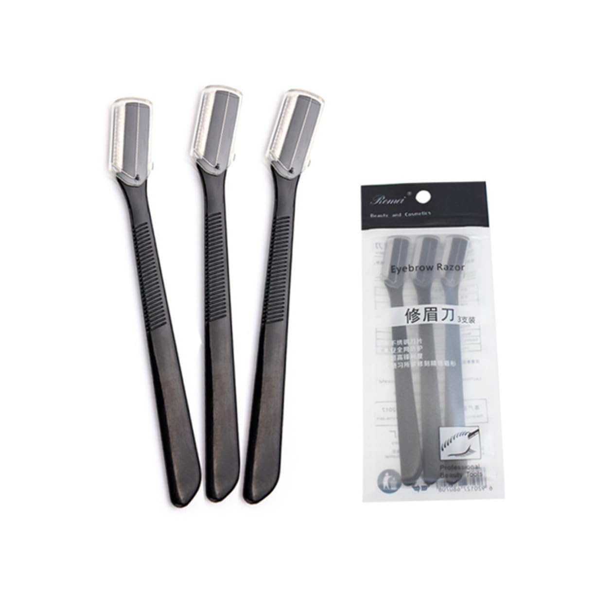 FOMIYES 36stücke Sicherheits-augenbrauen-trimmer Set Multifunktionale Augenbrauen-rasierer Für Styling Praktische Make-up Zubehör Für Hause