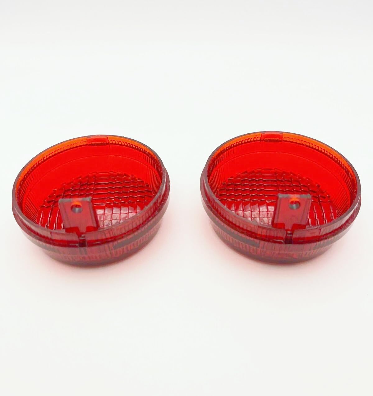 Compatible for Honda 2001-2009 Shadow Spirit, 1998-2001 Shadow A.C.E. 1998-2003 Shadow Deluxe Turn Signal Idicator Winker Lens (Red Color)