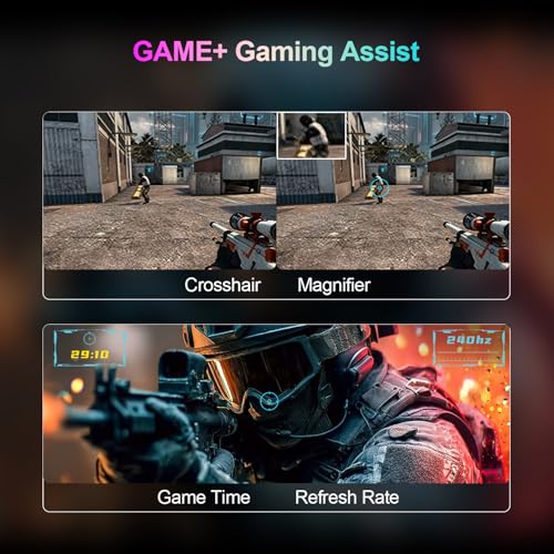 Image of ArcticPro Monitor 27inch QD-OLED Gaming Monitor, 240Hz, 0.03ms(GtG), QHD 2560x1440p, 145% sRGB, Height Adjustable Vertical /Horizontal Rotating, HDMI*2, DP*2, Built-in Speakers*2, 1500000:1 Contrast