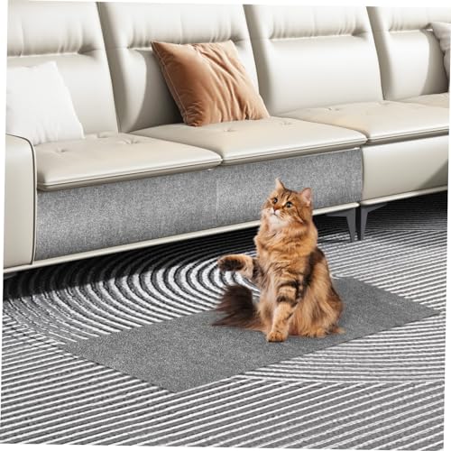 Tapis à griffer pour chat résistant à l'usure avec fixation adhésive stable