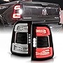 ACANII - For [LED w/Blind Spot Model] 2019-2022 RAM 1500 Full LED Sequential Signal Tail Lights Brake Lamps Left+Right