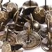 20 Pcs Antique Bronze Tacks, Decorative Nails Tacks Furniture Hardware Sofa Decorative Tacks Jewelry Tool Stud Table Fasteners Pushpins(19mm)