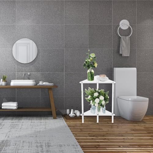 Solution de rangement gain de place acrylique mural 2 niveaux