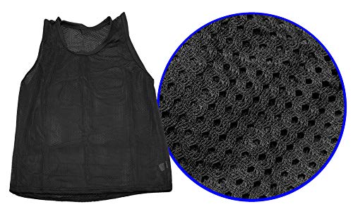 BlueDot Trading Adult & Youth Scrimmage Training Vests for Soccer, Basketball & More – Available in 1, 6, 12, 24 Packs3