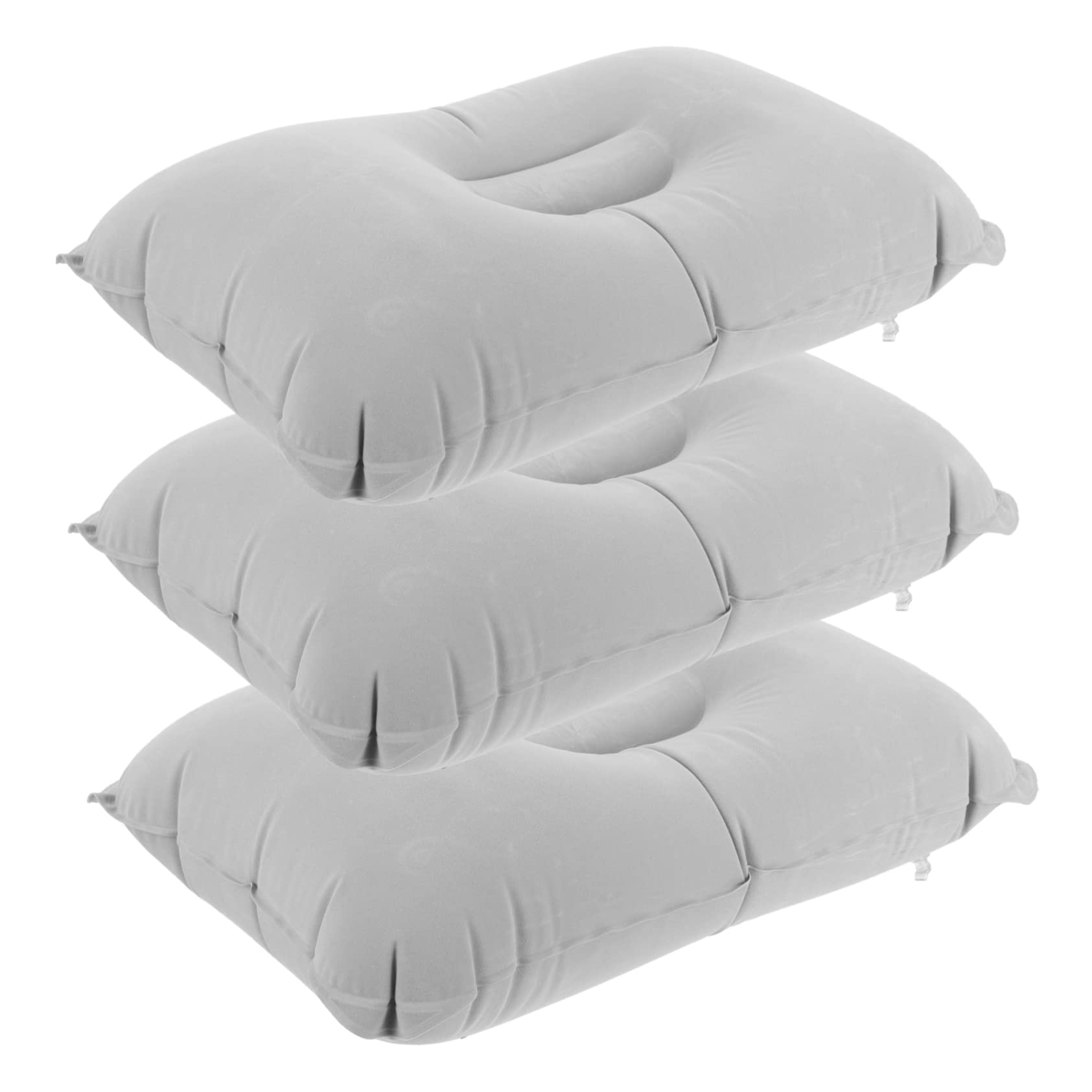 SUPVOX Ergonomic Travel Pillow Inflatable Camping Memory Foam for Airplane Outdoor Multi-Function