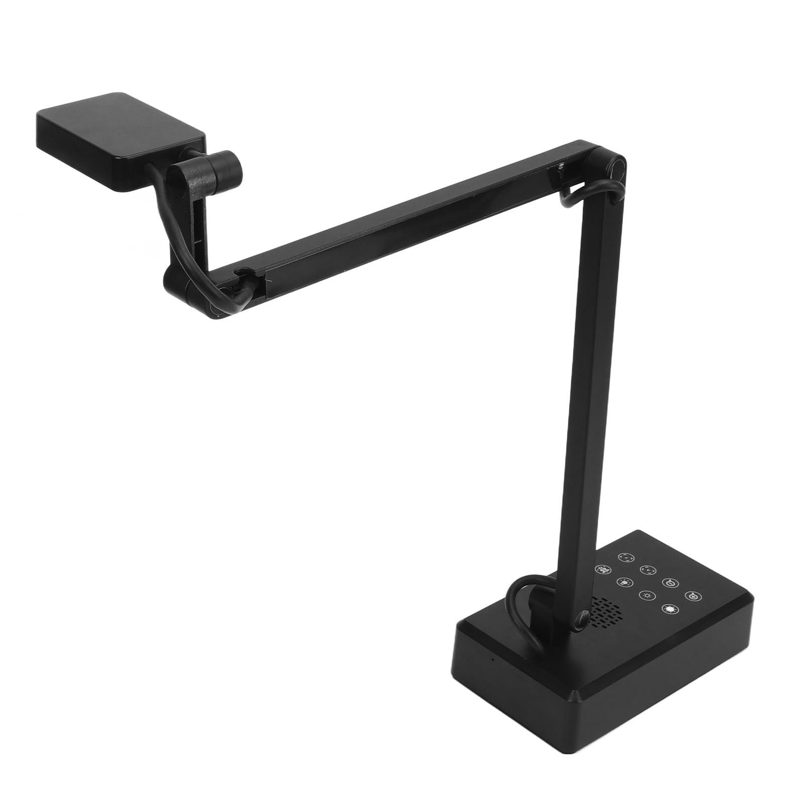 USB Document Camera, 4K 16MP Document Webcam Adjustable Angle USB Doc Camera for Teachers, Classroom, Live Demo, Web Conferencing, Distance Learning, Remote Teaching