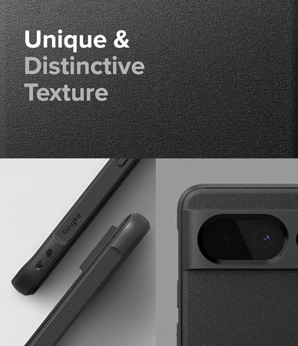 Image of Ringke Onyx for Google Pixel 8 Case [Feels Good in The Hand] Oil & Dirt Resistant, Enhanced Camera Lens Protection, Comfortable Grip, Non-Slip, Lightweight Cover - Black