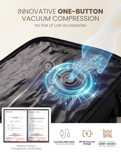 Fanwoli Rolling Vacuum Backpack