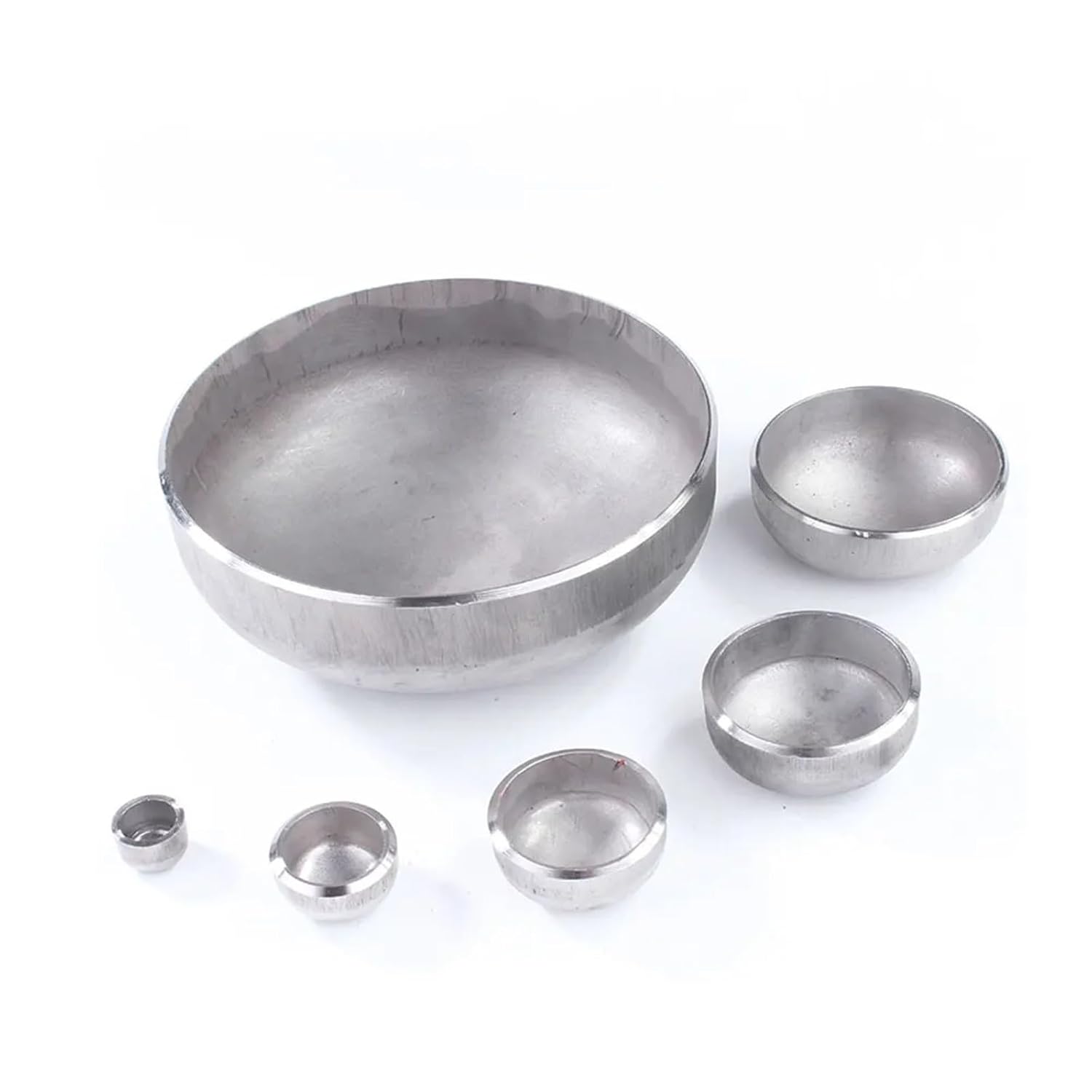114 133 159 168 180 200 219 250 273 300 325 350 377 400mm Tube End Cap Blind Head 304 Stainless Steel Pipe Fitting Industrial(168mm OD) Fittings