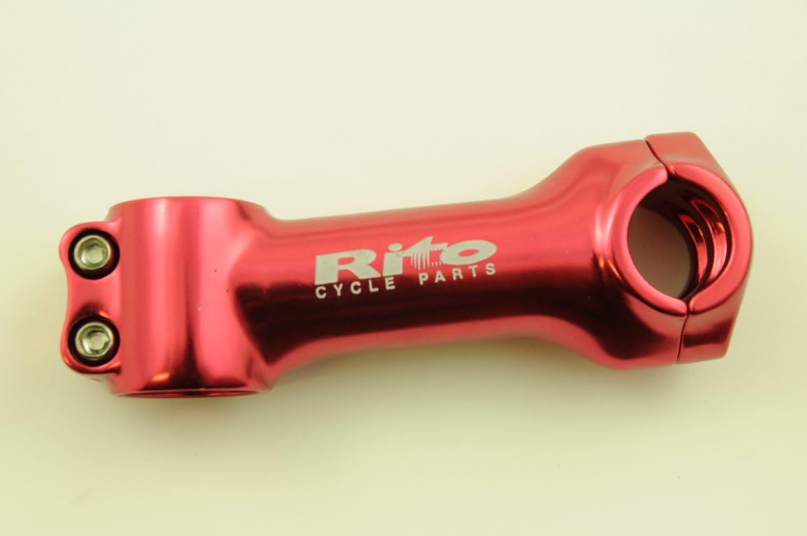 Rito FIXIE OR MTB AHEAD ALLOY H/BAR STEM RED 1 1/8" STEERER 105mm REACH NOS