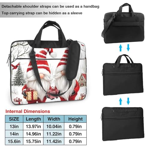 Maletín portátil impermeable para laptop 14 pulgadas miniatura 4