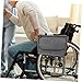 IWOWHERO Walker Side Bag Wheelchair Side Storage Bag Durable Polyester Hanging Pouch for Seniors Easy Installation for Wheelchair Rollators and Scooters