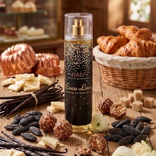 Image of Itari Coco Love Perfume Mist | Rich Vanilla, Chocolate, Cinnamon, White Musk and Amber Long Lasting For Women & Men | 150Ml