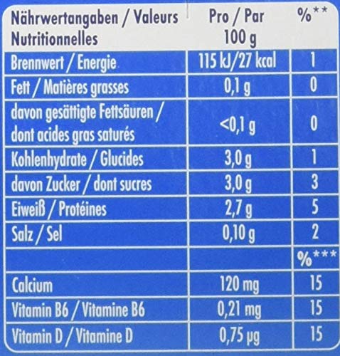 ACTIMEL Joghurt Drink Classic 0,1% fett 8x100g mit 20 Milliarden L. Casei Joghurtkulturen und den Vitaminen B6 und D, ohne Zuckerzusatz