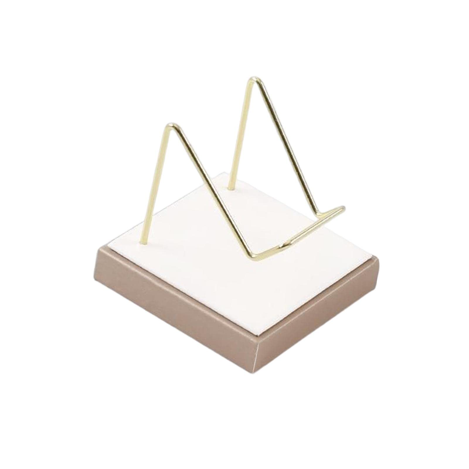 Multifunctional Arm Display Stand Holder Placement Racks for Rocks Office L(White Champagne)-image-6