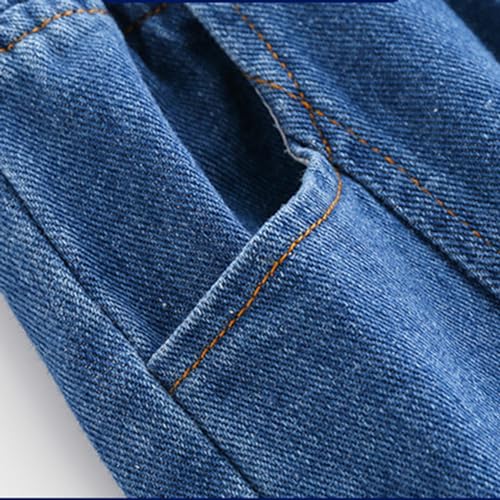 Boys Denim Pants Soft Micro Elastic Comfortable Fall Jeans for Kids Casual Wear Durable Fabric for Active Boys2