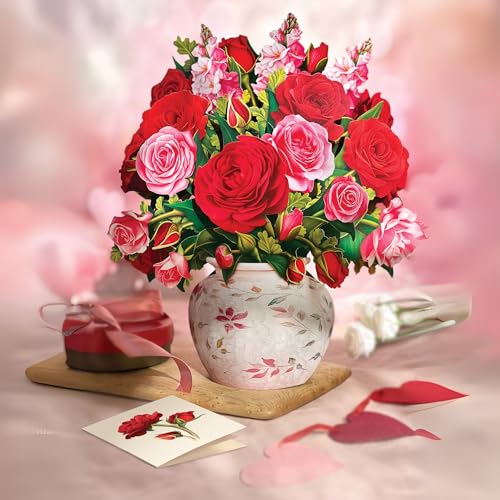Freshcut-Paper-Pop-Up-Cards-Blooming-Roses-12-Inch-Life-Sized-Forever-Flower-Bouquet-3D-Popup-Greeting-Cards-Valentines-Day-Anniversary-Card-Blank-Notecard-Envelope Freshcut Paper Pop Up Cards Blooming Roses 12 Inch Life Sized Forever Flower Bouquet 3D Popup Greeting Cards Valentines Day Anniversary Card Blank Notecard Envelope