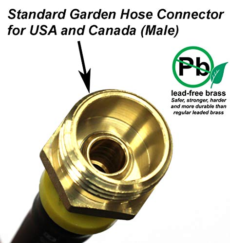 Winterize Rv, Boat, Motorhome, Camper, And Travel Trailer Blow Out Adapter: Air Compressor To Male Garden Hose Faucet (Lead-Free Brass) #TOP3