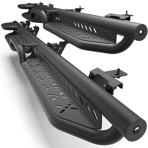 Running Boards for 2020-2026 Gladiator JT (4 Doors), 2-Step Side Steps