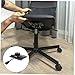 Angoily Office Chair Parts Heavy Duty Swivel Base Easy Install Base for Desk Chair
