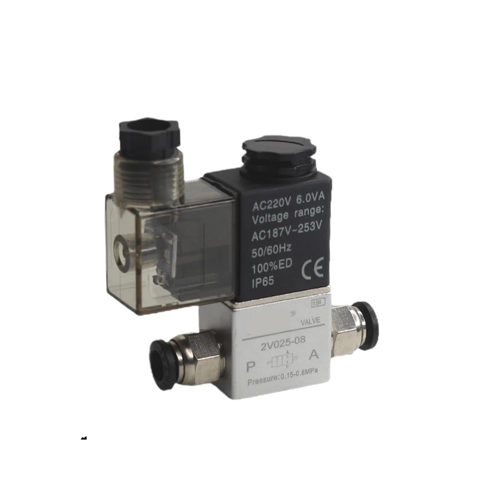 MXXDMOPD 2V025-08 dc12v 24v 220v pneumatic air solenoid valve 2 Position Port Normally Closed